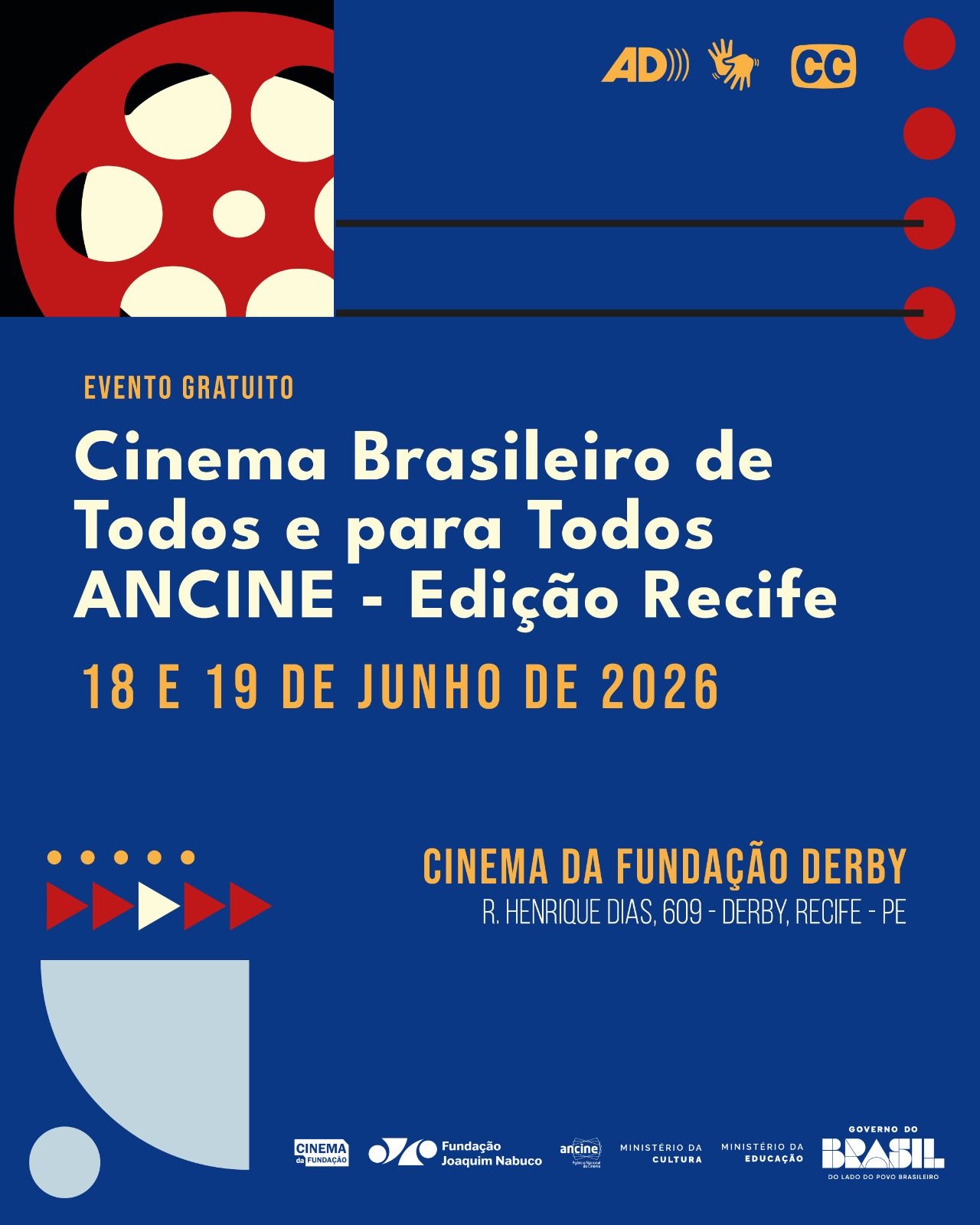 Cinema da Fundação recebe edição do programa “Cinema Brasileiro de Todos e para Todos”, da Ancine